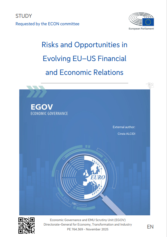 Risks and opportunities in evolving EU–US financial and economic relations