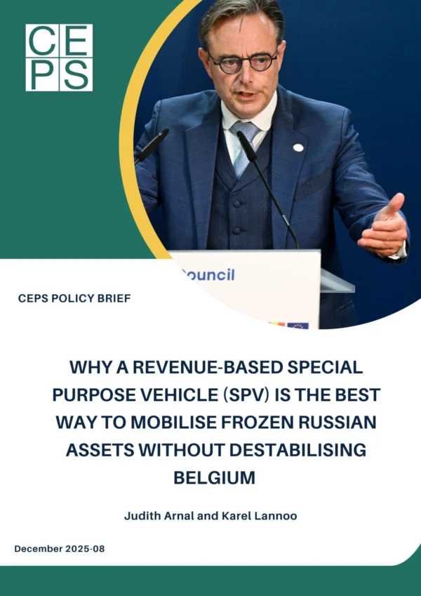 Why a revenue-based special purpose vehicle (SPV) is the best way to mobilise frozen Russian assets without destabilising Belgium