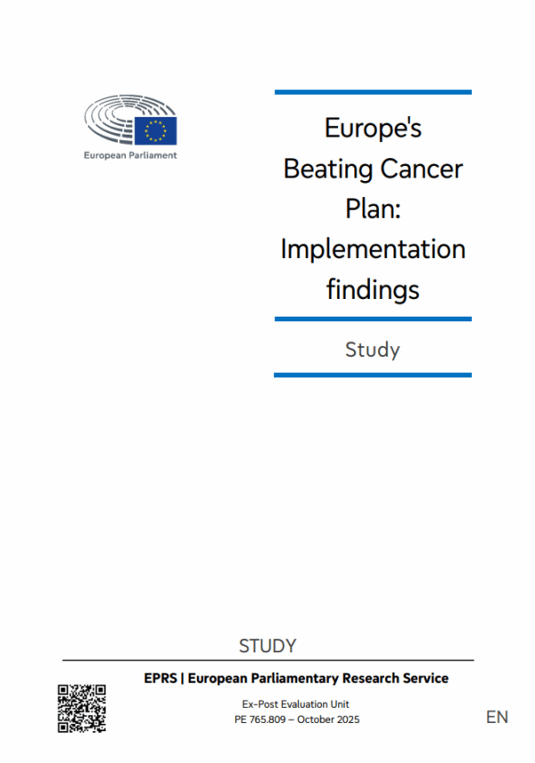 Europe’s Beating Cancer Plan: implementation findings