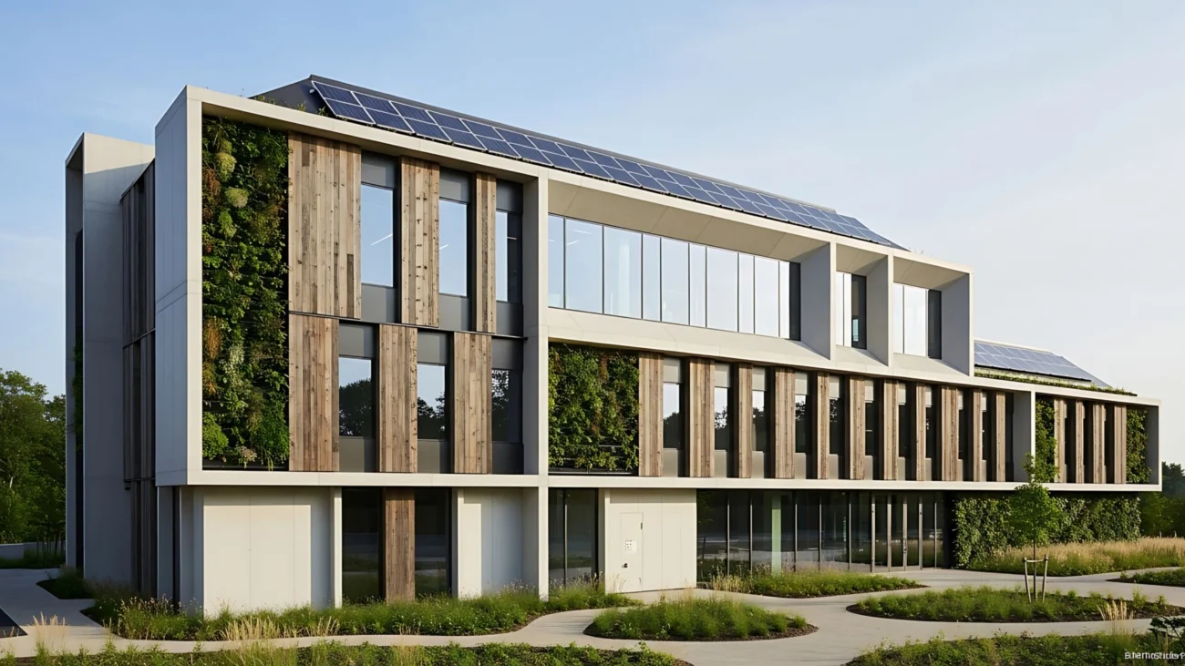 Vecteezy modern eco friendly office building with green walls and 71784173 (1)