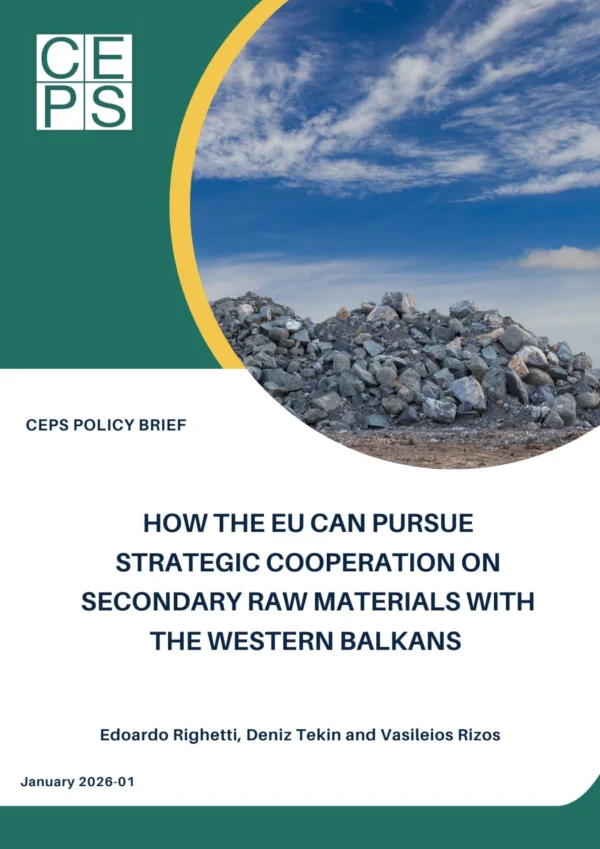 How the EU can pursue strategic cooperation on secondary raw materials with the Western Balkans