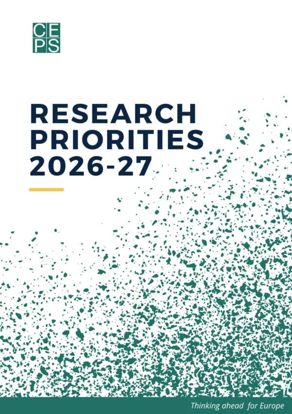 CEPS Research Priorities 2026-27