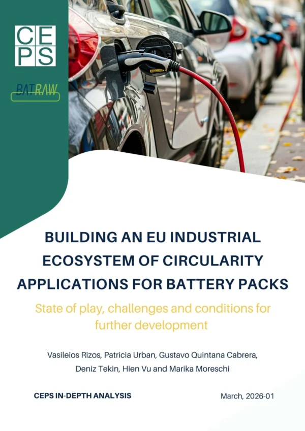 Building an EU industrial ecosystem of circularity applications for battery packs