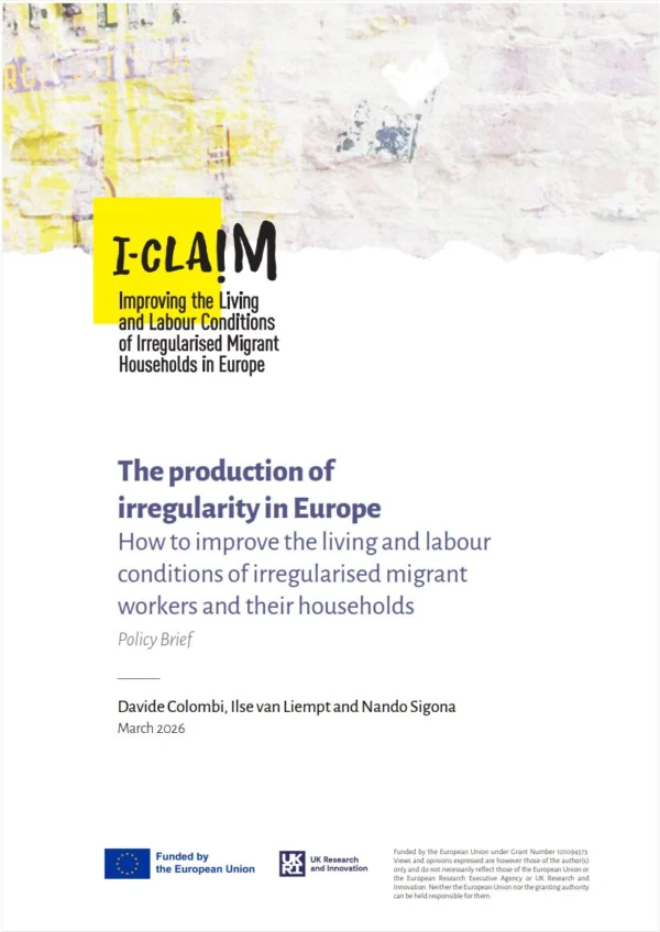 The production of irregularity in Europe