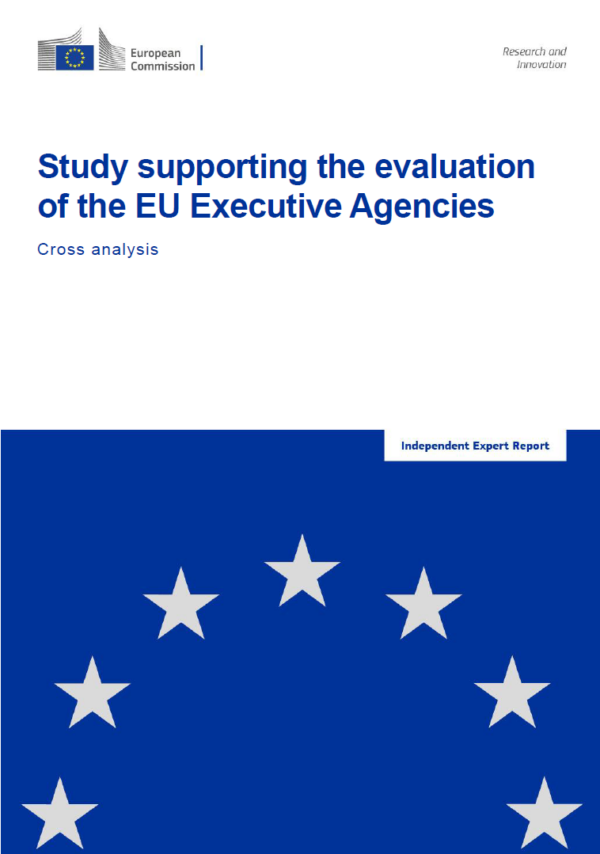 Study supporting the evaluation of the EU Executive Agencies