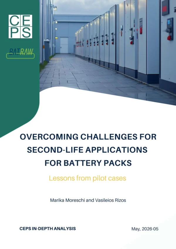 Overcoming challenges for second-life applications for battery packs