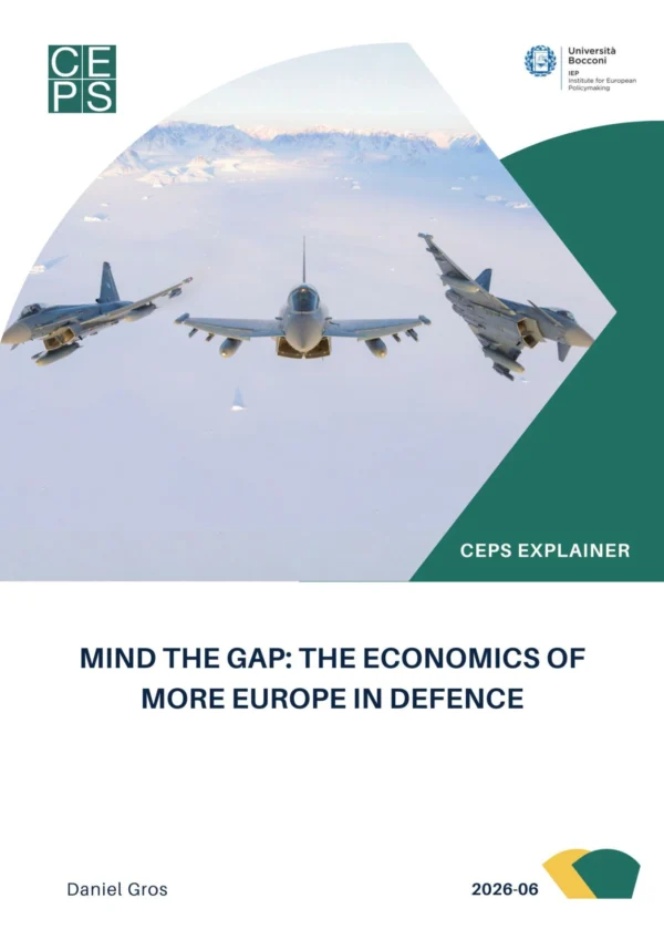 Mind the gap: the economics of more Europe in defence