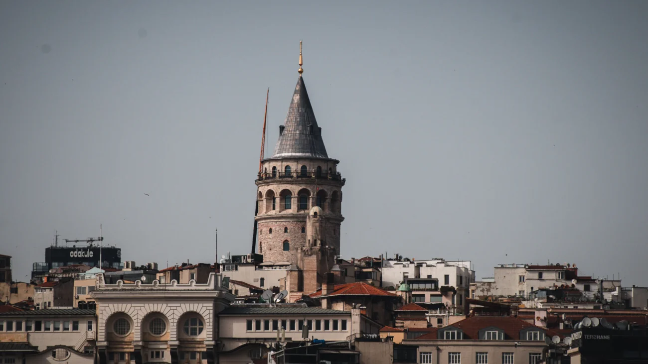 Vecteezy a view of galata tower from uskudar