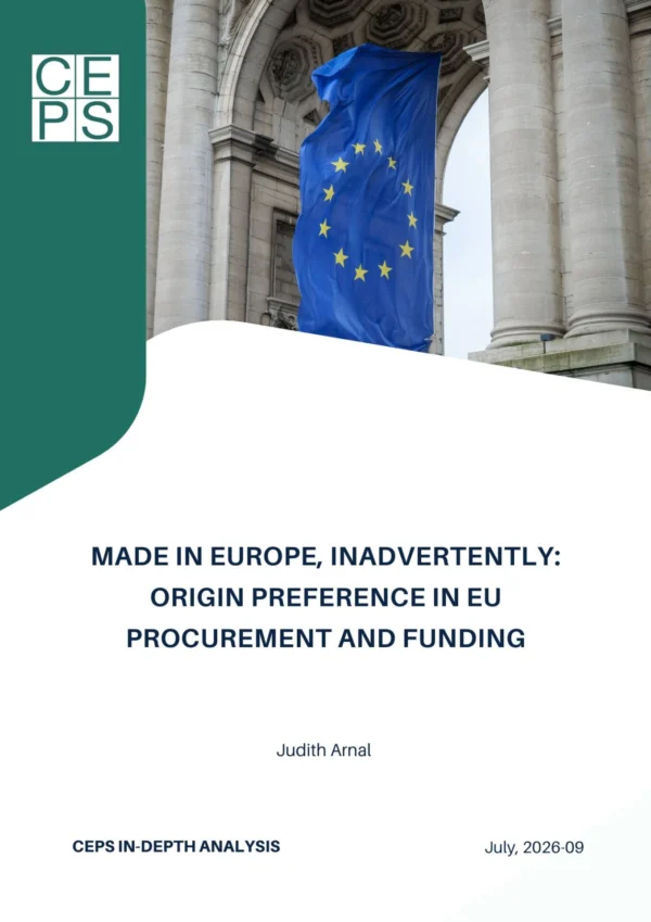 Made in Europe, inadvertently: origin preference in EU procurement and funding