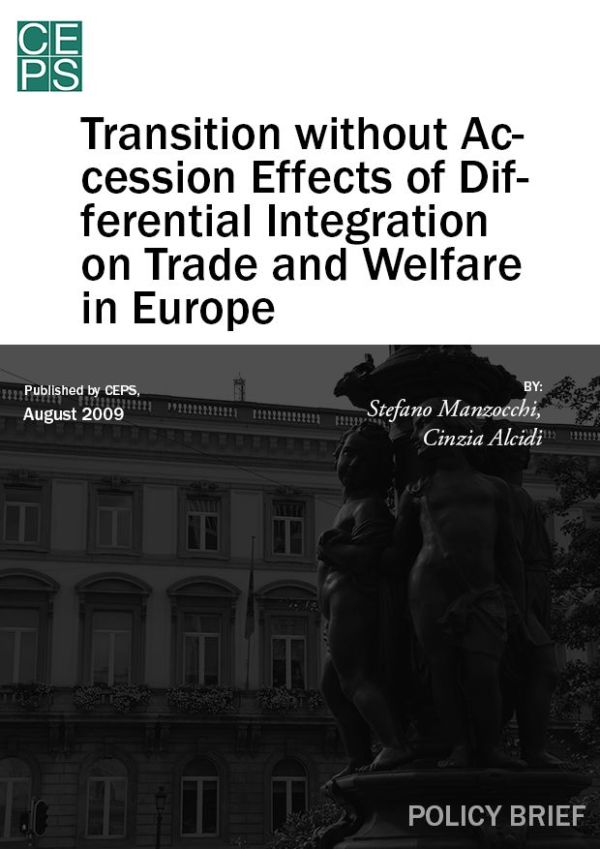 Transition without Accession Effects of Differential Integration on Trade and Welfare in Europe