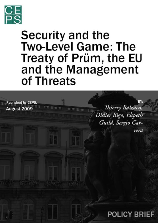 Security and the Two-Level Game: The Treaty of Prüm, the EU and the Management of Threats
