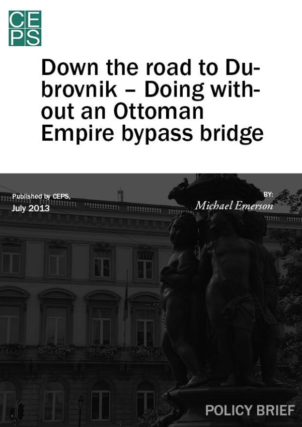 Down the road to Dubrovnik – Doing without an Ottoman Empire bypass bridge