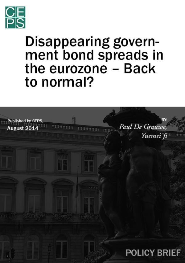 Disappearing government bond spreads in the eurozone – Back to normal?