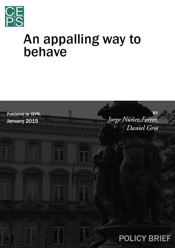 “An appalling way to behave”