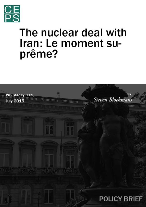 The nuclear deal with Iran: Le moment suprême?