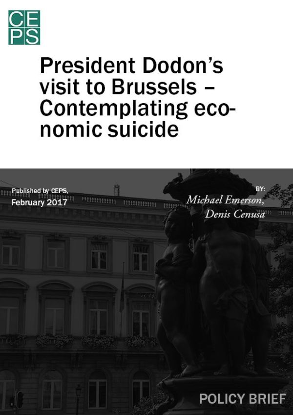 President Dodon’s visit to Brussels –  Contemplating economic suicide