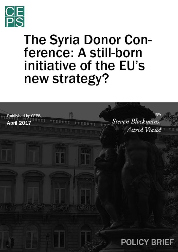 The Syria Donor Conference: A still-born initiative of the EU’s new strategy?