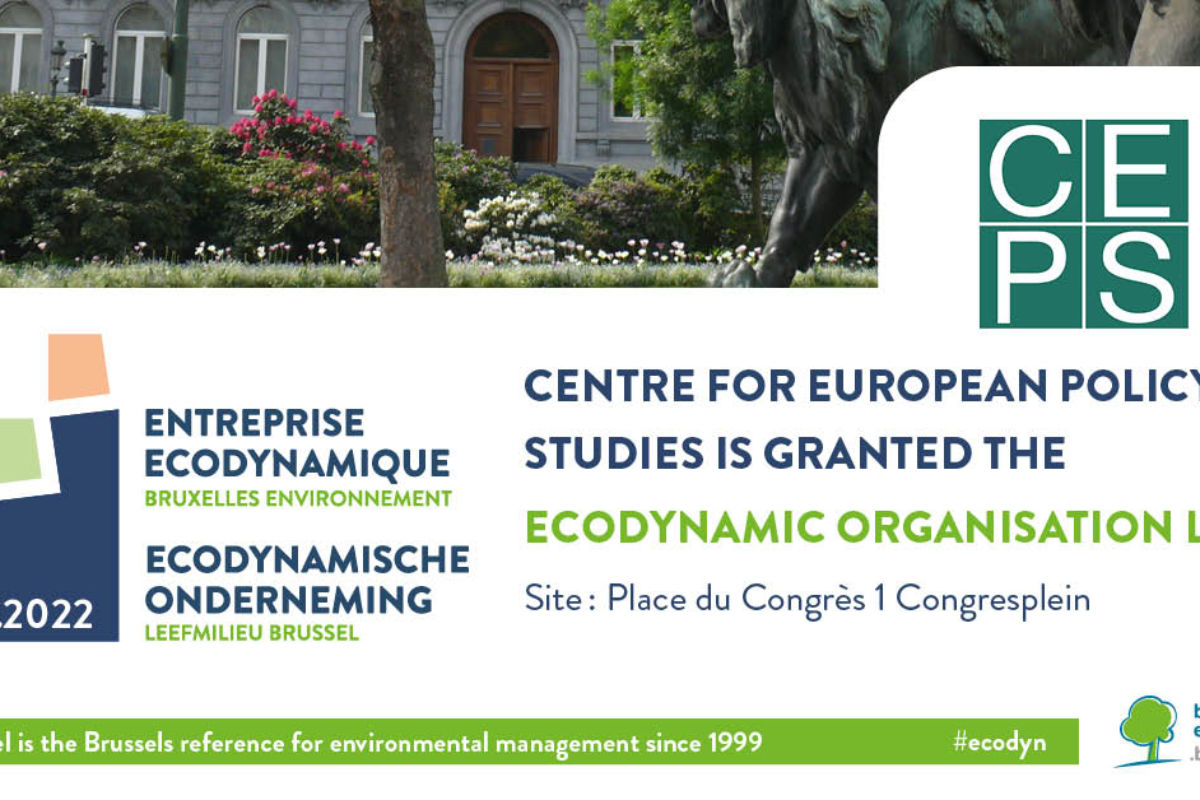 CEPS awarded the prestigious Ecolabel accreditation