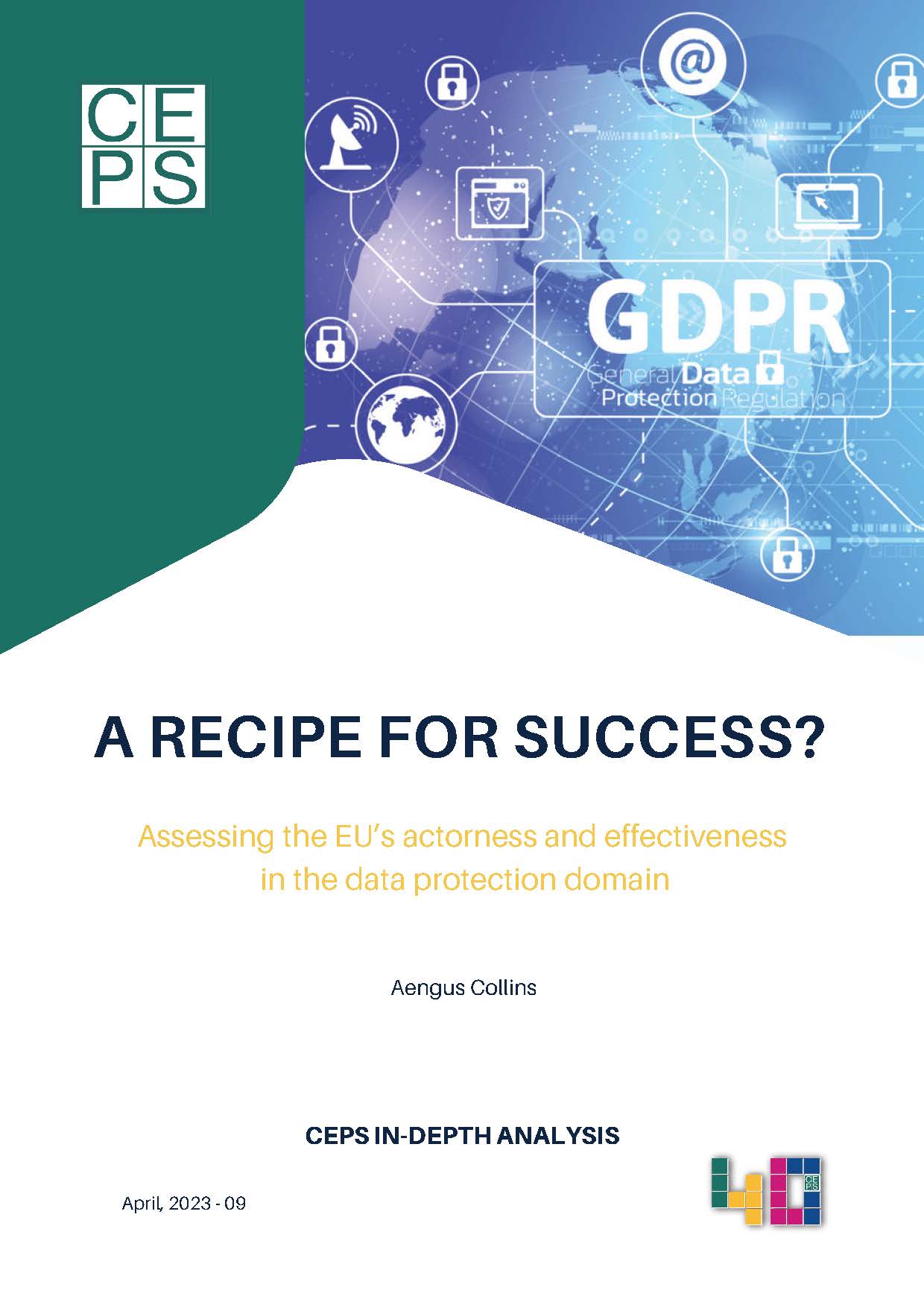 Aengus Collins CEPS Aengus Collins CEPS